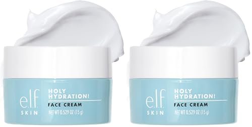 e.l.f. skin mini holy hydration! face cream, moisturizer for n...