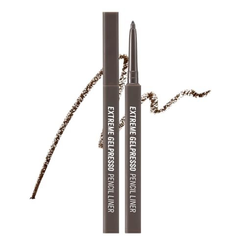 clio extreme gelpresso pencil eyeliner, gel smooth waterproof...