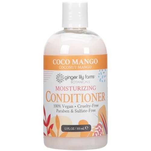 Ginger Lily Farms Botanicals Conditioner, 12oz, Coco Mango ginger lily farms botanicals conditioner, 12oz, coco mango