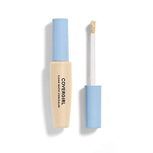 covergirl clean matte concealer, fair 110, 0.37 fl oz, 2 count