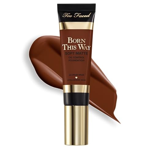 too faced born this way soft matte foundation | hydrating, blu...