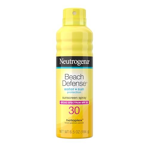 neutrogena beach defense sunscreen spray, spf 30, 6.5 oz