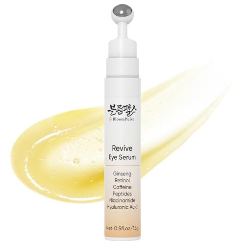 under eye cream with retinol caffeine ginseng revive eye serum...