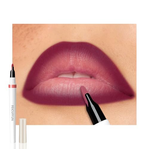 feicuiyun matte calligraphy liquid lip liner lipstick pencil,...