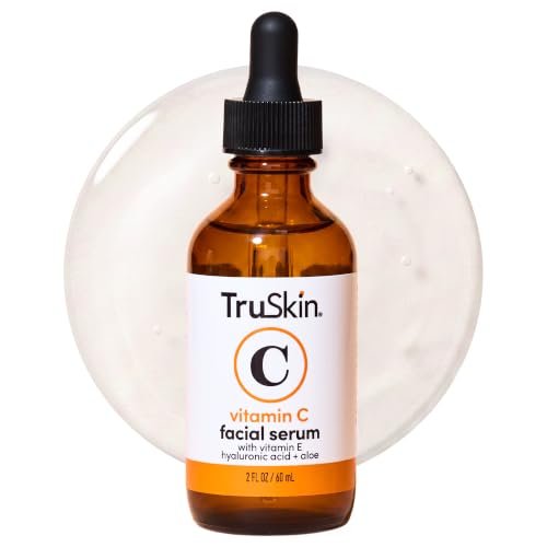 truskin brightening vitamin c serum for face with hyaluronic a...