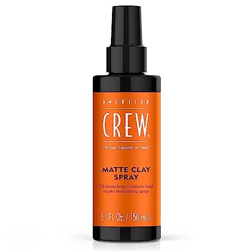 american crew men's matte clay spray, medium hold & texturizin...