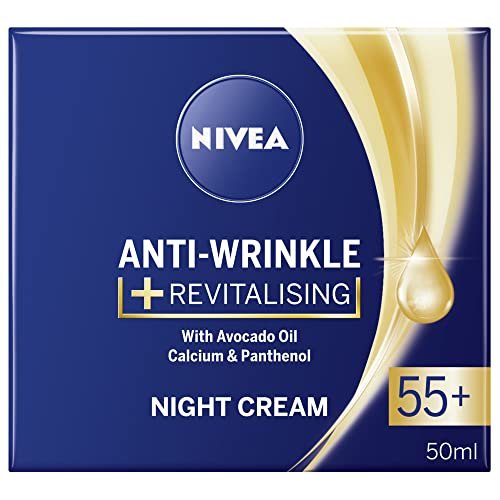 nivea anti wrinkle restorative night cream 55+ – rich regenera...