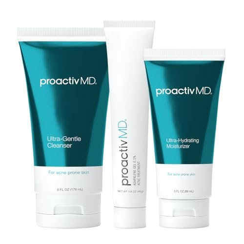 proactivmd adapalene gel acne kit with adapalene gel acne tr...