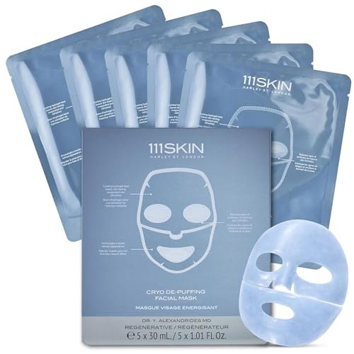 111skin cryo de puffing energy facial mask, fragrance free