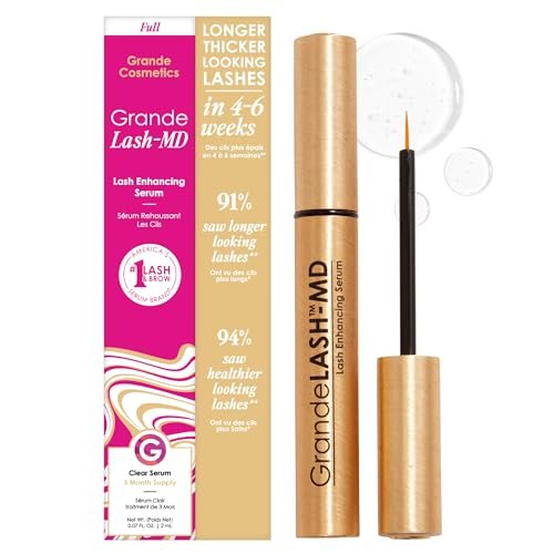 Grande Cosmetics GrandeLASH-MD Lash Enhancing Serum, 2mL, Crue... grande cosmetics grandelash md lash enhancing serum, 2ml, crue...