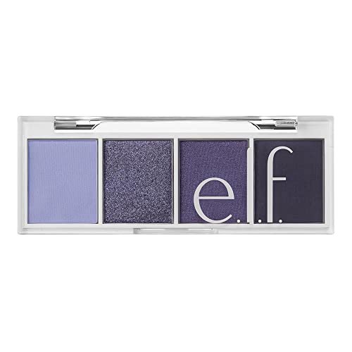 e.l.f. bite size eyeshadow, ultra pigmented eye makeup quad, 4...