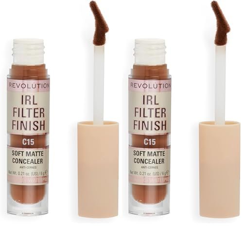 Revolution, IRL Filter Finish Concealer, Full Coverage, Oil-Fr... revolution, irl filter finish concealer, full coverage, oil fr...
