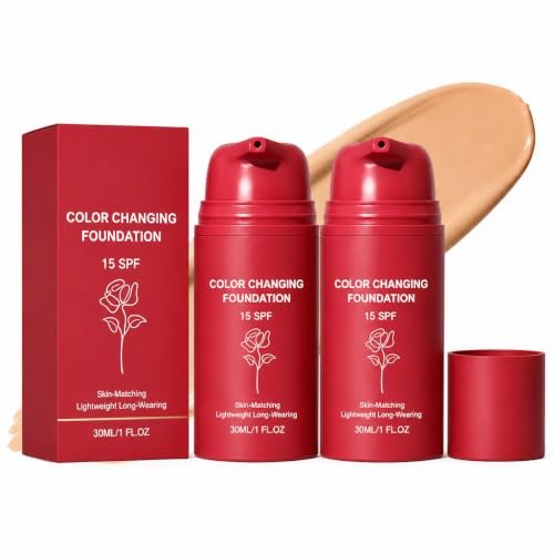 korean color changing foundation – automatically adjusting mak...