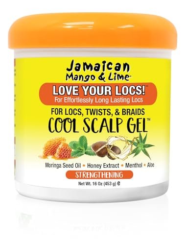 jamaican mango & lime love your locs cool scalp gel – strong h...