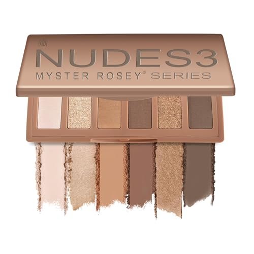 myster rosey nudes 3 series mini eyeshadow palette, nude eyesh...
