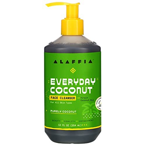 alaffia everyday coconut face cleanser for all skin types. lea...