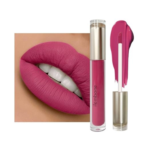 ilembane mauve rose matte liquid lipstick long lasting velve...