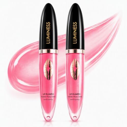luminess hot kiss intense lip plumper gloss 2 pack | maximum p...