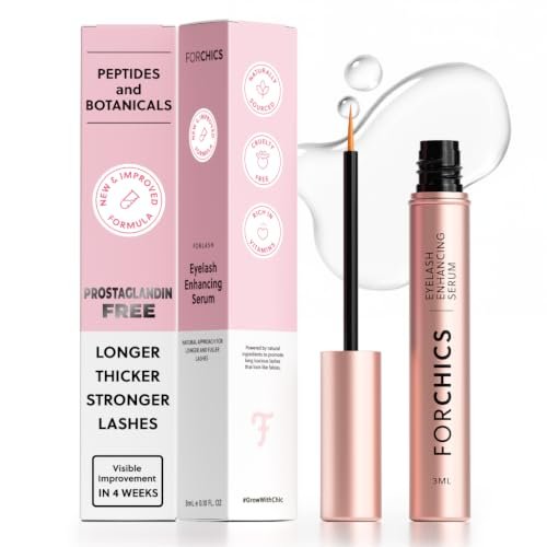 forchics prostaglandin free eyelash growth serum – rebuilds th...