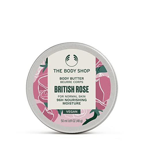 the body shop british rose body butter – nourishing & moisturi...