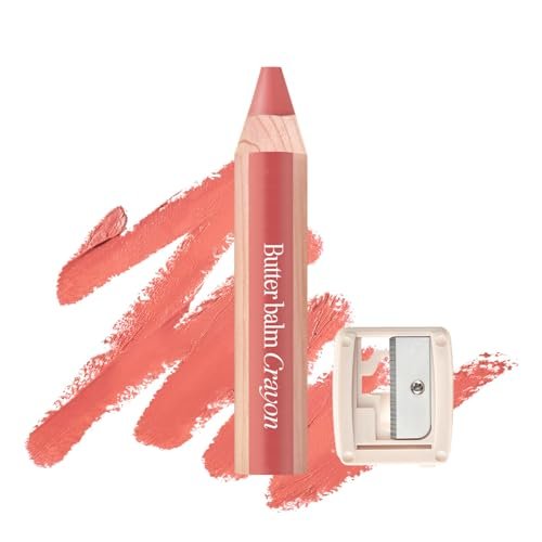 CLIO Butter Balm Crayon , 2-in-1 Lip and Cheek Tint, Buildable... clio butter balm crayon , 2 in 1 lip and cheek tint, buildable...