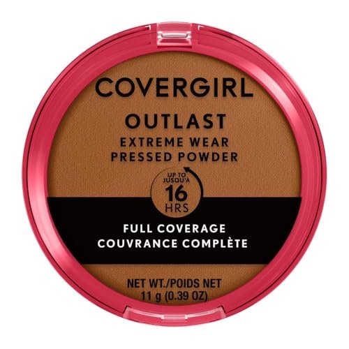 COVERGIRL Outlast Extreme Wear Pressed Powder, 875 Soft Sable,... covergirl outlast extreme wear pressed powder, 875 soft sable,...