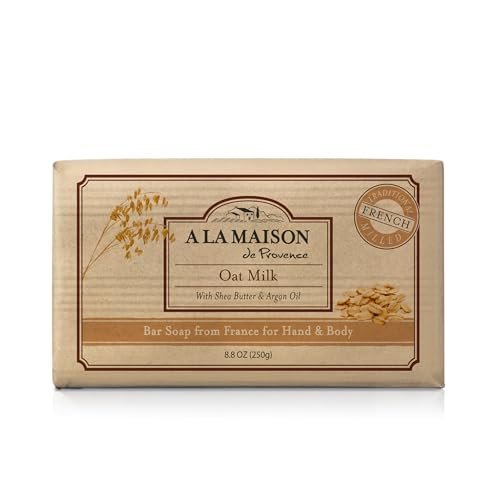 a la maison oat milk bar soap triple french milled natural m...