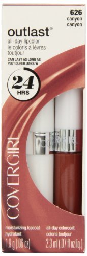 covergirl outlast all day two step lipcolor, canyon 626, 0.13...