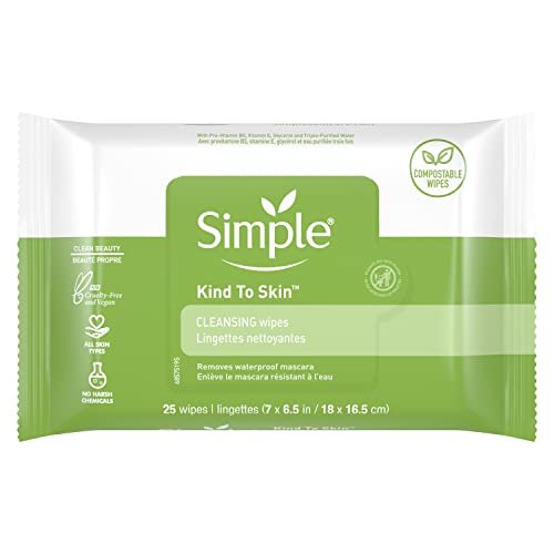 simple kind to skin facial wipes gentle and effective makeup r...