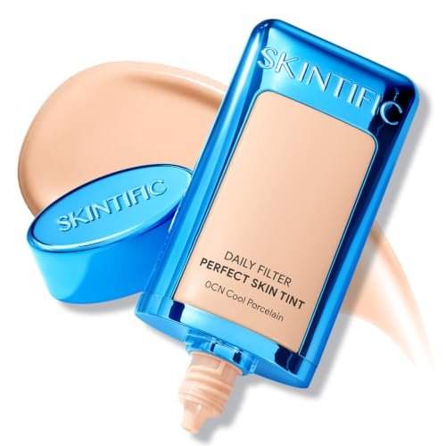 skintific daily filter perfect skin tinted, bb cream, #0cn coo...