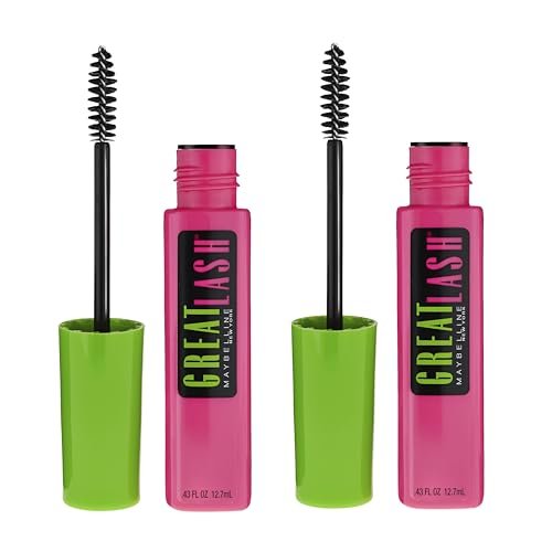 maybelline great lash washable mascara makeup, volumizing lash...