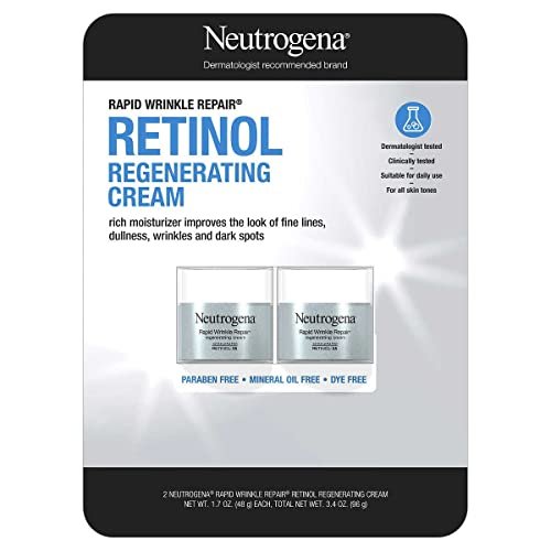 neutrogena rapid wrinkle repair retinol face moisturizer, dail...