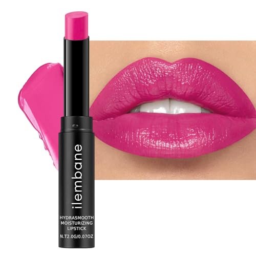 lembane hot pink hydrating lipstick, glossy tinted lip balm ...