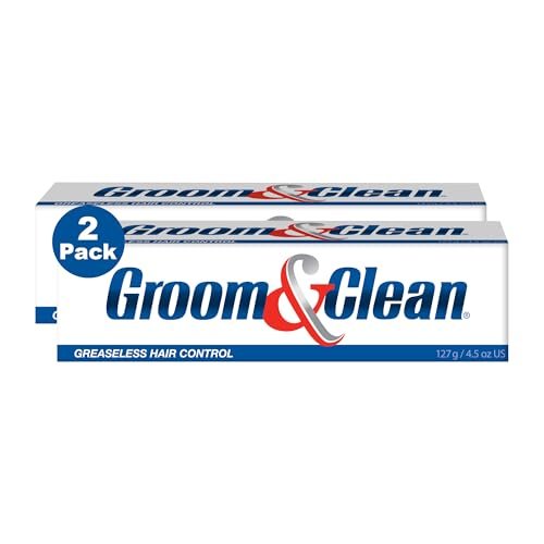 groom & clean hair styling gel for men, 4.5 oz