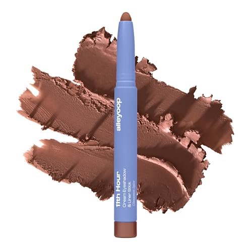 ALLEYOOP 11th Hour Cream Eyeshadow Stick & Liner, Cinnamon Bro... alleyoop 11th hour cream eyeshadow stick & liner, cinnamon bro...
