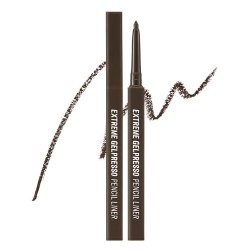 CLIO Extreme Gelpresso Pencil Eyeliner, Gel Smooth Waterproof... clio extreme gelpresso pencil eyeliner, gel smooth waterproof...