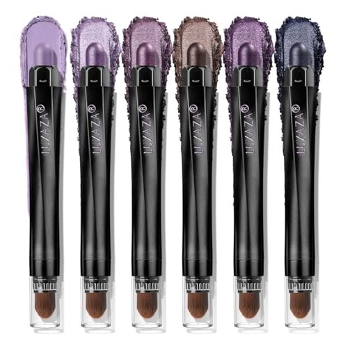 luxaza pro 6 pcs makeup sticks cream eye shadow full face make...