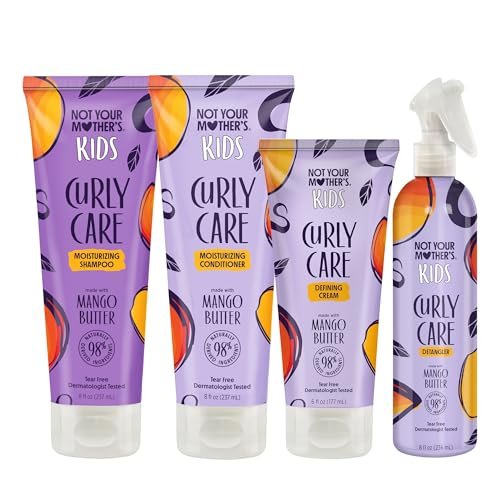 not your mother's kids curly care shampoo, conditioner, cream,...