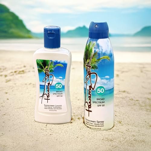Panama Jack 50-50 Duo - Travel Sunscreen Lotion & Spray SPF 50... panama jack 50 50 duo travel sunscreen lotion & spray spf 50...