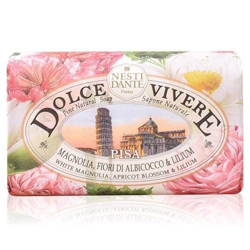 nesti dante dolce vivere fine natural soap, pisa, 8.8 ounce