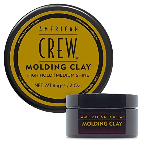 american crew men's molding clay, strong hold & medium shine,...
