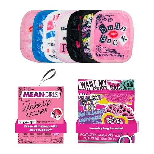 the original makeup eraser 7 day set, erase all makeup with ju...
