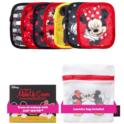 the original makeup eraser 7 day set, erase all makeup with ju...